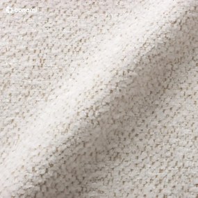 Biela ženilková rozkladacia/s úložným priestorom rohová pohovka (pravý roh/do tvaru "U") Everest – Bobochic Paris