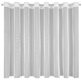 ZÁCLONA NA KRÚŽKOCH ESEL 350X150 CM BIELA