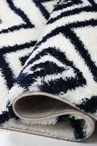 Koberec Boho 638 CREAM/NAVY BLUE