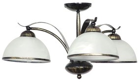 Prisadený luster KORFU 3xE27/60W/230V