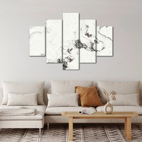 Obraz - Biely mramor (150x105 cm)