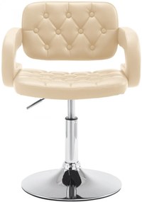 Stolička Dublin lounger - Krémová