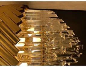 Zuma Line 23910/9 - Luster na reťazi LYON 9xE14/40W/230V zlatá