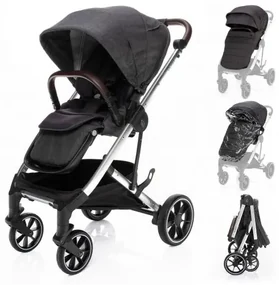 Kočík Zopa Quest Vulcan Black/Silver AKCIA