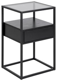 Nočný stolík ZEIN čierna