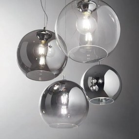 Závesné svietidlo Ideal lux 052809 NEMO CLEAR SP1 D30 1xE27 60W