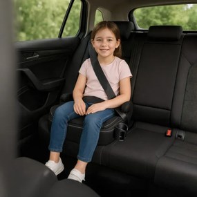 Detský podsedák do auta Cabby 30 čierny