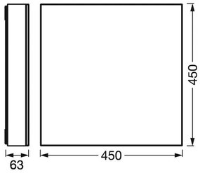 Ledvance -LED Stmievateľné stropné svietidlo SMART+ FRAMELESS LED/24,5W/230V Wi-Fi