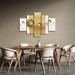 Obraz - Perly na mramore (150x105 cm)