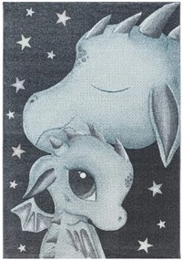 Koberce Breno Kusový koberec FUNNY 2107 Blue, modrá, viacfarebná,120 x 170 cm