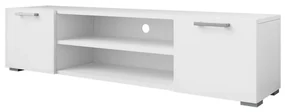 TV stolík/skrinka Toteri 2D, Farby: biela