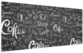 Obraz - Coffee (120x50 cm)