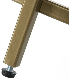 Odkladací stolík LYRA zlatý