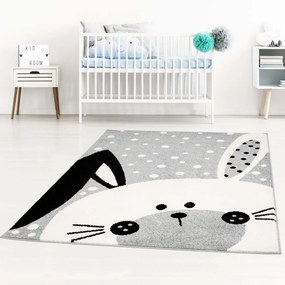 Detský kvalitný koberec s motívom zajačika Šírka: 140 cm | Dĺžka: 200 cm