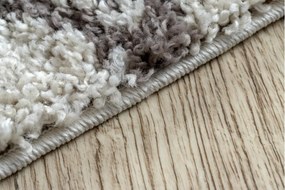 Dywany Łuszczów, Kusový koberec Berber Asila B5970 cream and brown, 120x170, béžová, obývacia izba