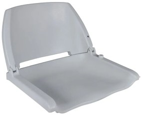 Lodné sedadlá 2 ks sklopné s operadlom bez vankúša sivé 41x51x48 cm