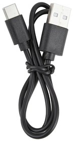 Nástenné svietidlo čierne magnetické vrátane LED nabíjateľné - Baleno