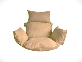 Wellhox Vankúš pre závesné hojdacie kreslo, sedačku hnedá farba