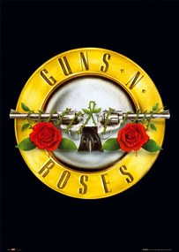 Plagát, Obraz - Guns'n'Roses - logo, (61 x 91.5 cm)