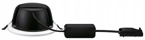 PHILIPS LED bodové svetlo okrúhle zapustené - 24W - 2400lm - 4000K - čierne