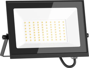 Mexen Luxpro+ LED reflektor, 50W, studená - 6500K, 5500 lm, čierna, L231-050-65-70