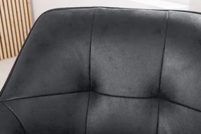 Stolička 40023 Loft Mikrofaser Antik Šedá  - Komfort-nábytok