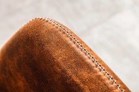 Stolička Mustang starožitná hnedá