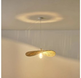 Luster na lanku CALYPSO 1xE27/15W/230V bambus