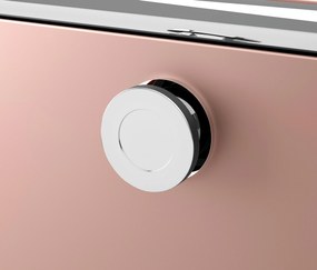 Kovový odkladací stolík »CN3« s 1 výklopným priečinkom, staroružový