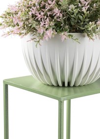 STOJAN NA KVETINÁČ SIMPLE 40X24X24 CM ZELENÁ