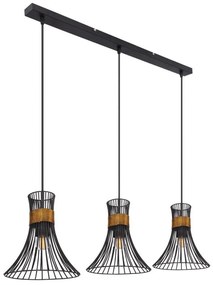 Globo 54814-3H - Luster na lanku PURRA 3xE27/60W/230V