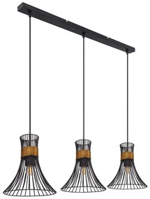 Globo 54814-3H - Luster na lanku PURRA 3xE27/60W/230V