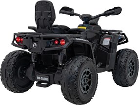 Ramiz Štvorkolka Can Am Outlander ATV na diaľkové ovládanie čierna