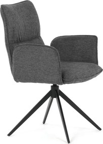 Jedálenská stolička sivá DCH-D1328 GREY2
