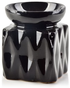 Keramická aroma lampa LALA 8 cm čierna