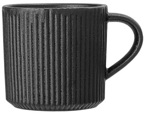 Bloomingville Kameninový hrnček Neri Black 350 ml