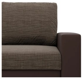 Kreslo LUNA hnedé / cappuccino