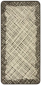 Protišmykový kuchynský koberec/ behúň Flex 19654/19 hnedý