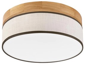Brilagi - LED stropné svietidlo BELLADONNA LED/20W/230V pr. 30 cm krémová/dub