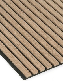 Drevený akustický panel, 2400 x 600 mm, B2BP004, dub