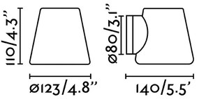 FARO 63510 - Kúpeľňové nástenné svietidlo BIANCA 1xG9/6W/230V IP44