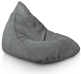 Sedací vak Bermudy sivý bouclé