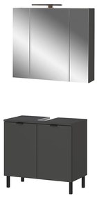 Antracitová kúpeľňová zostava Arcena – Germania