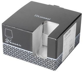 Poháre Tumbler 350 ml set 4 ks - Century Glas Lunasol META Glass - 322170