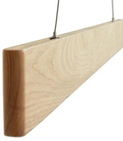 LED Luster na lanku LED/22W/230V 4000K 120 cm jaseň/masív