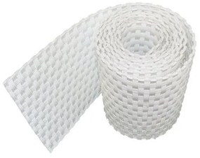 DECOREUM RATTANART Krycia páska na oplotenie 19/255 cm biela RD 07 88945