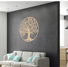 Obraz strom života do obývačky I Drevená nástenná dekorácia I SENTOP FB-HDF0206