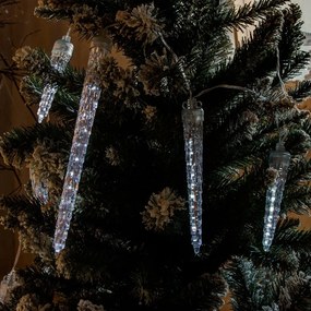 DECOLED Svetelné sople do interiéru, 10 ks