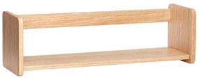 Nástenná polica z dubového dreva Hübsch Nomad