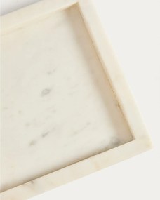Mramorová dekoratívna tácka 18x18 cm Serela – Kave Home